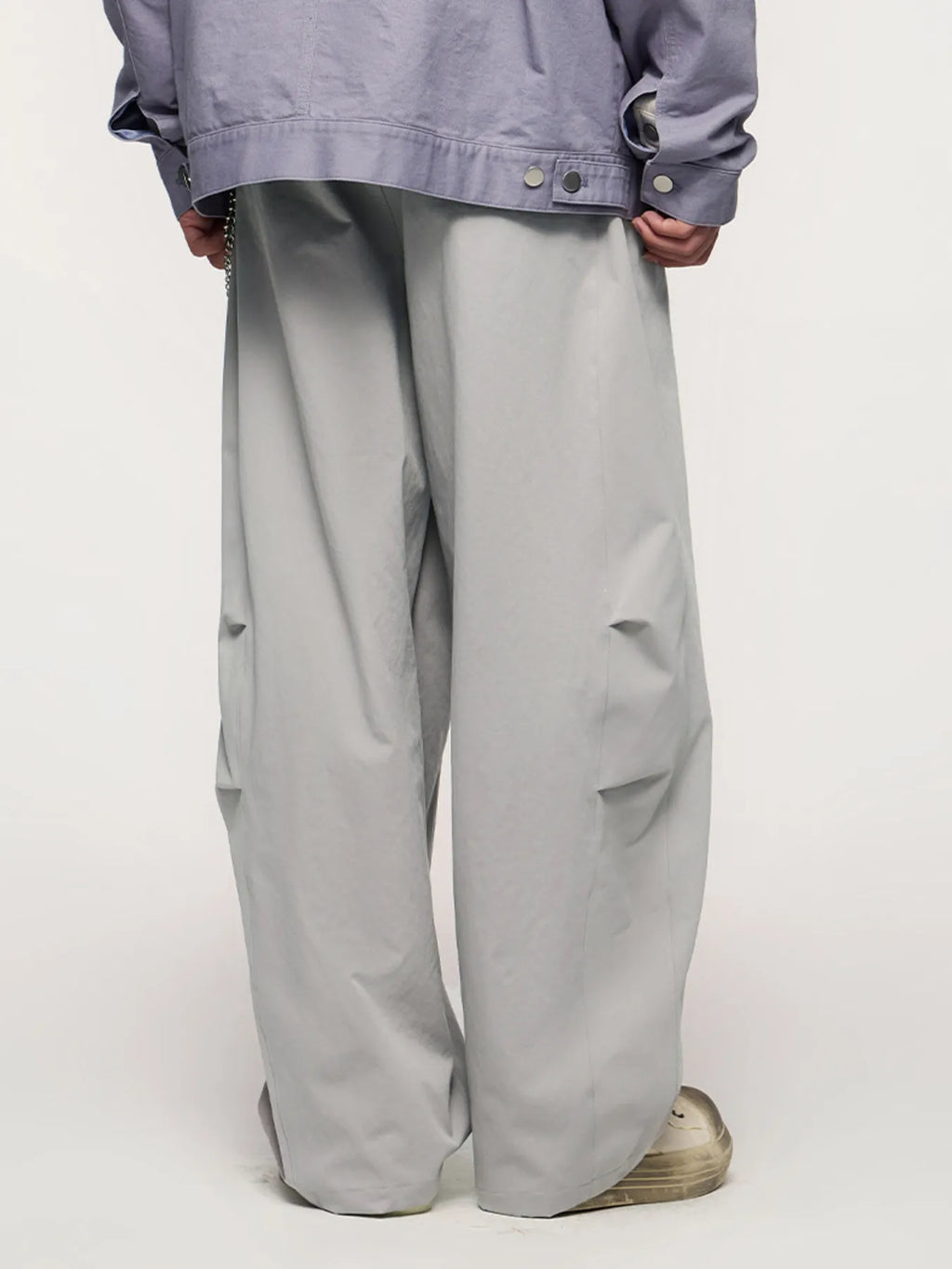 Men's Oversized Wide-Leg Pants
