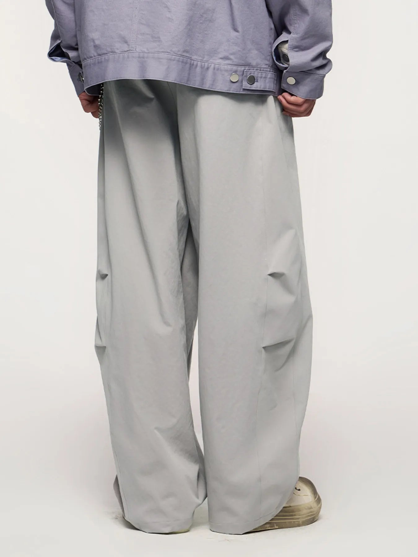Men's Oversized Wide-Leg Pants