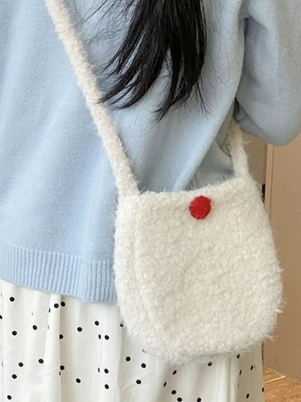Lightweight Fluffy Crossbody Bag