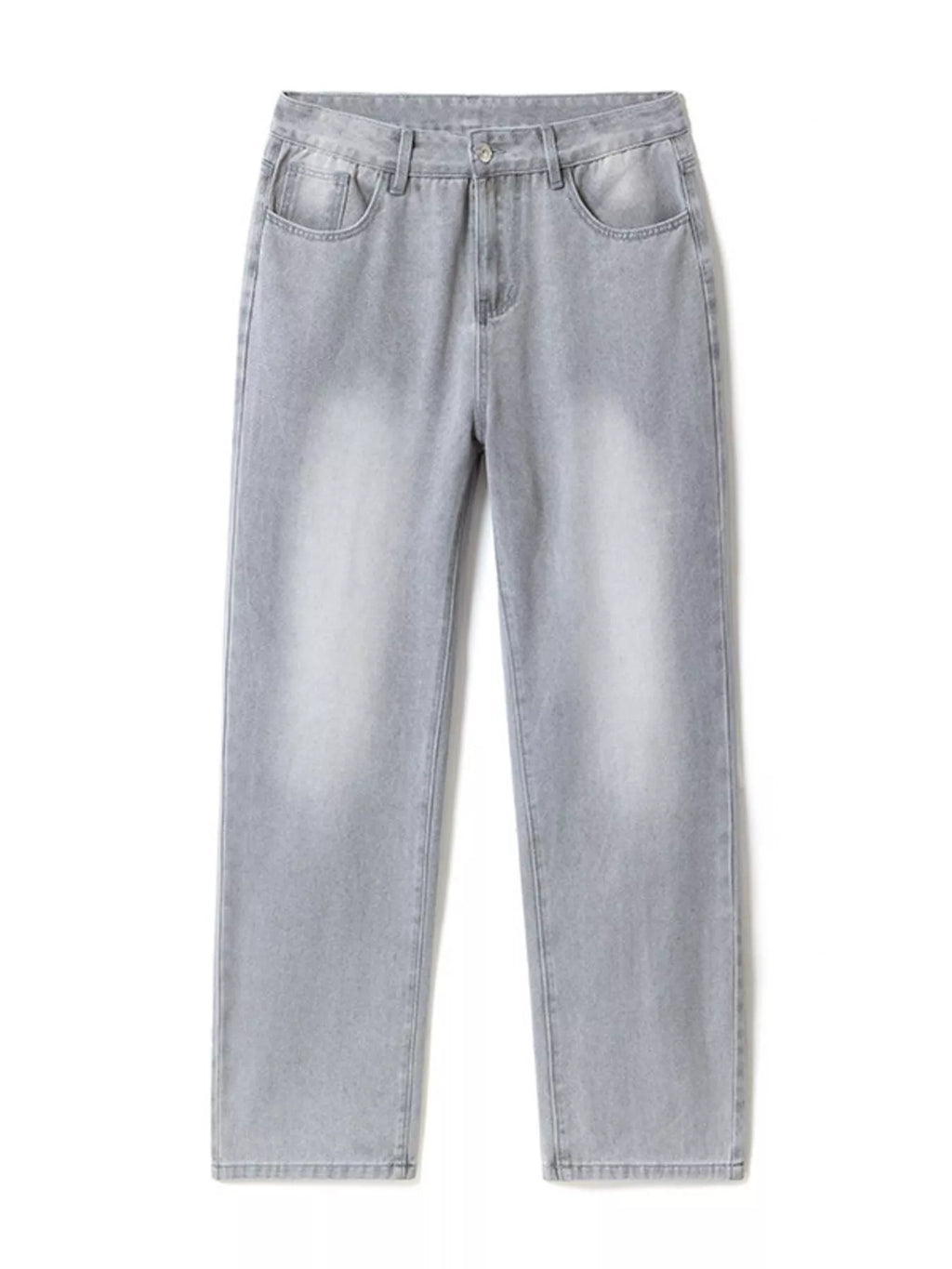Men's Vintage Wash Wide Leg Jeans