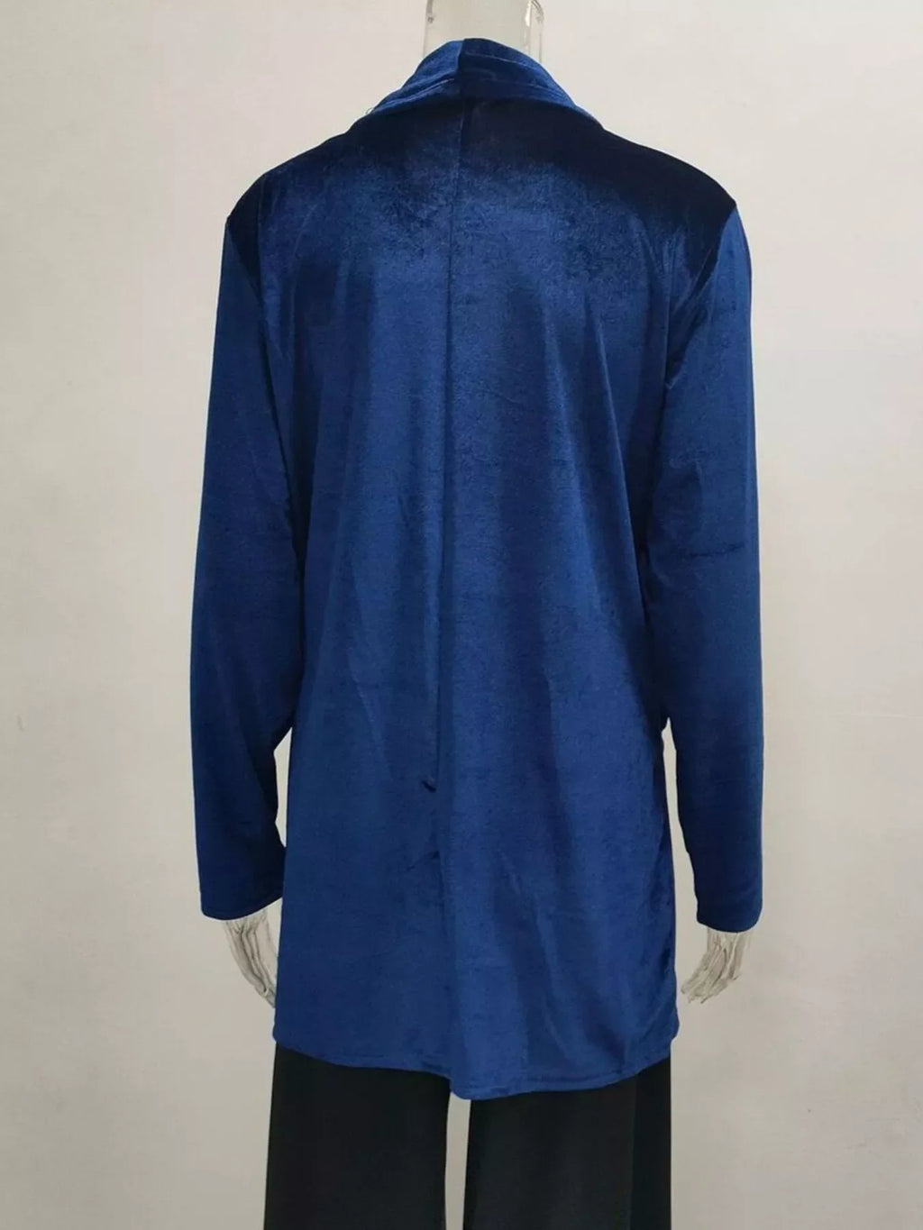 Velvet One Button Outerwear