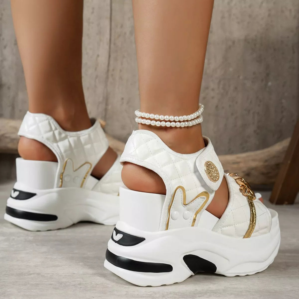 Open Toe Platform Sandals