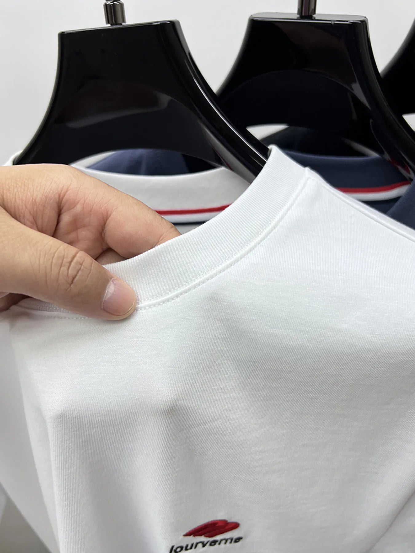 Men's Plus Size Round Neck Short Sleeve T-Shirt