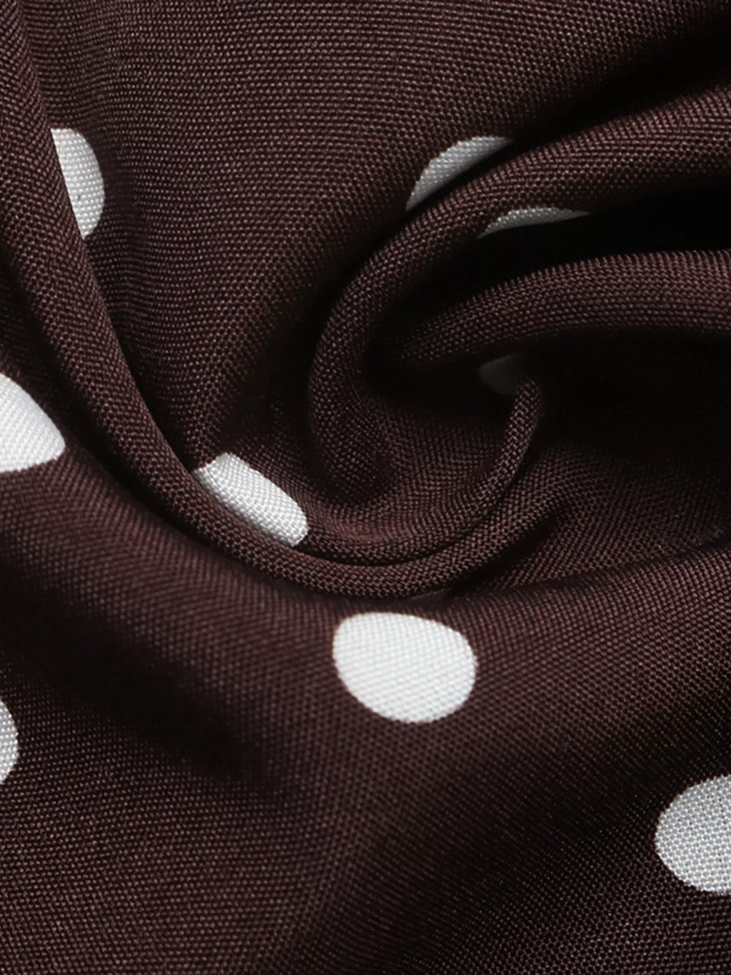 Polka Dot Sleeveless Maxi Dress