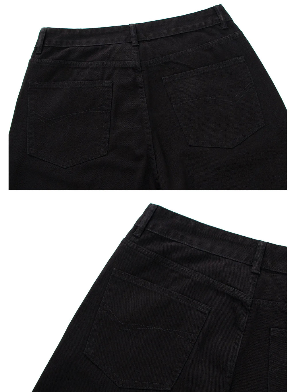 Men's Wide Leg Relaxed Fit Jeans