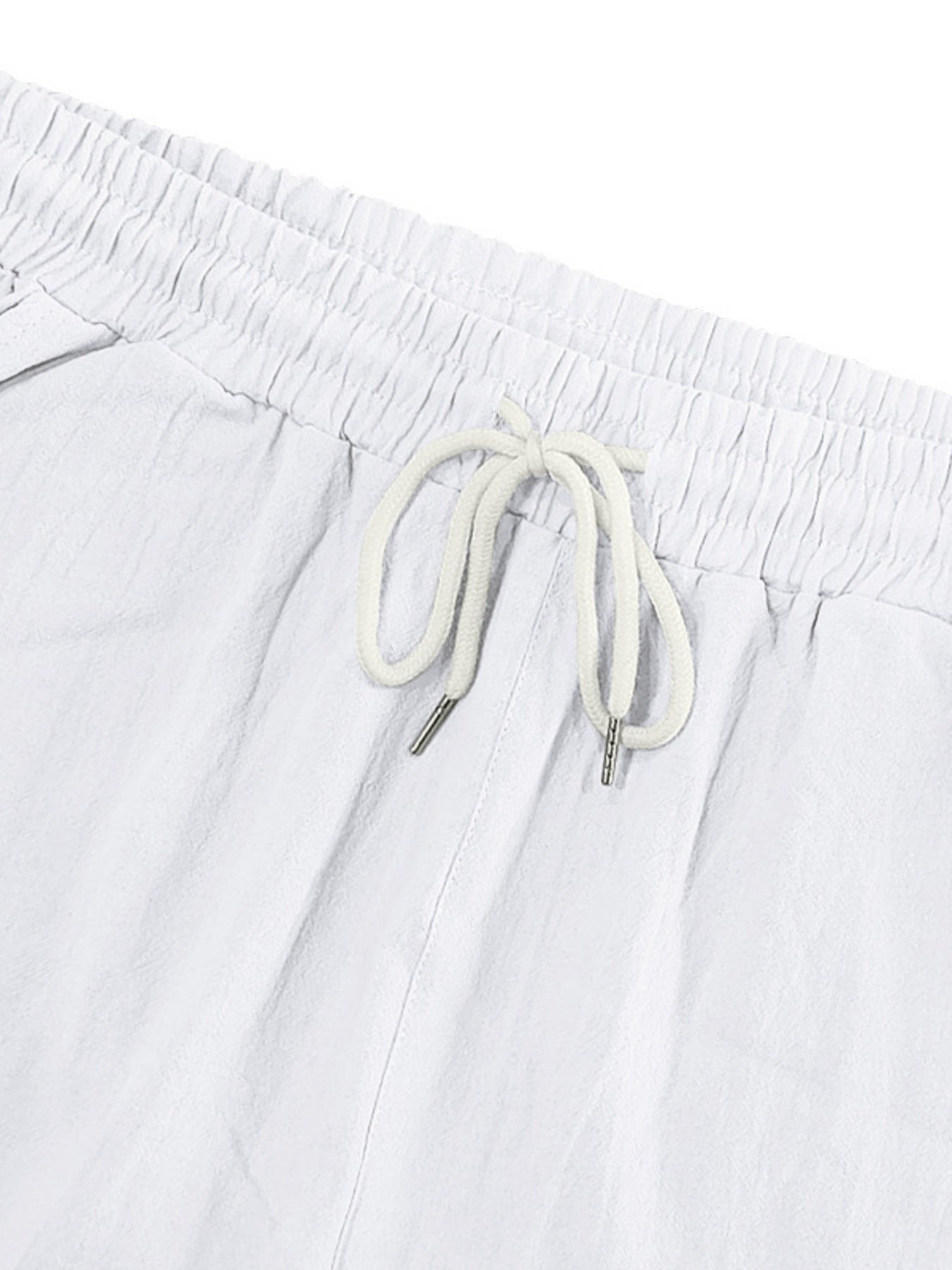 Men's Full Size Relaxed Fit Cargo Drawstring Pants Plus Size