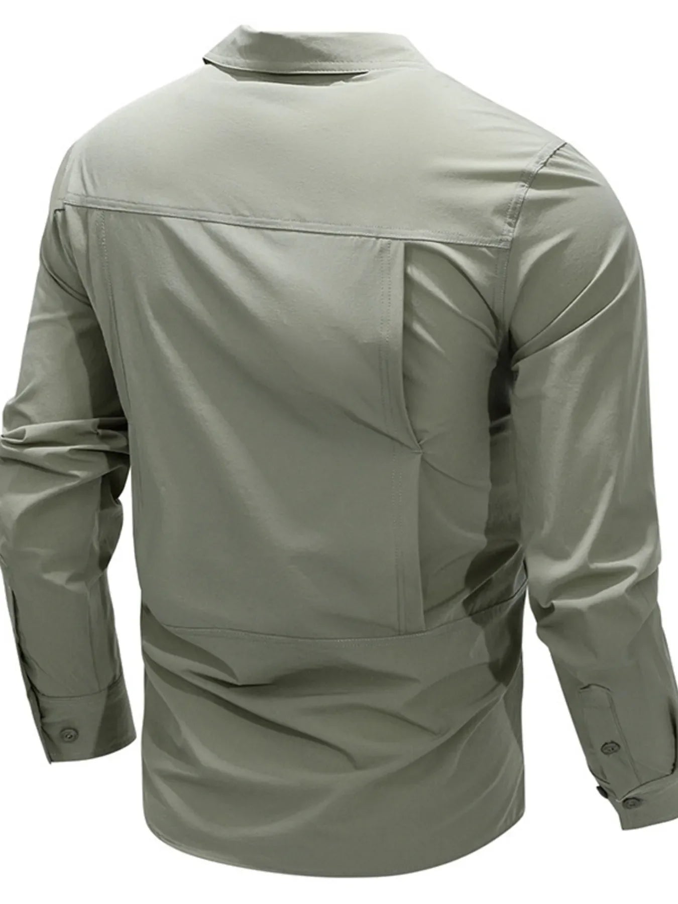 Men's Plus Size Lightweight Button Up Shirt
