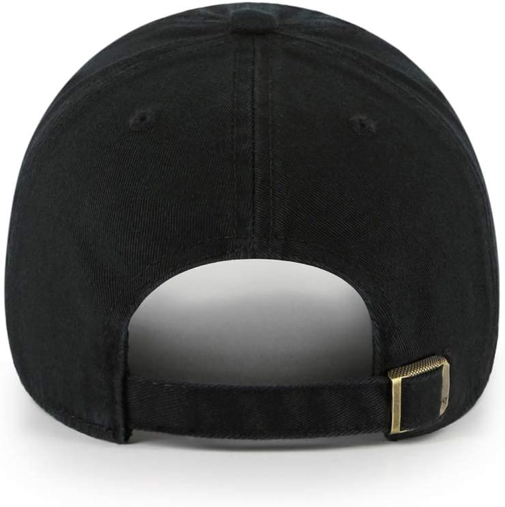 47 MLB New York Yankees Ballpark Clean Up Adjustable Cap, Black/White/Pink, One Size