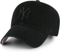 47 MLB New York Yankees Ballpark Clean Up Adjustable Cap, Black/White/Pink, One Size