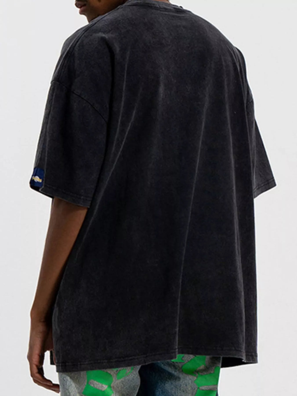 Men's Graphic Oversized Washed T-Shirt