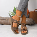 Open Toe Wedge Sandals