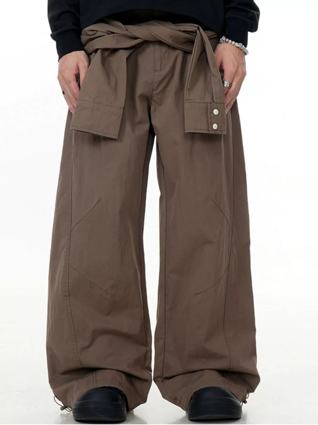 Men's Wide-Legged Casual Pants