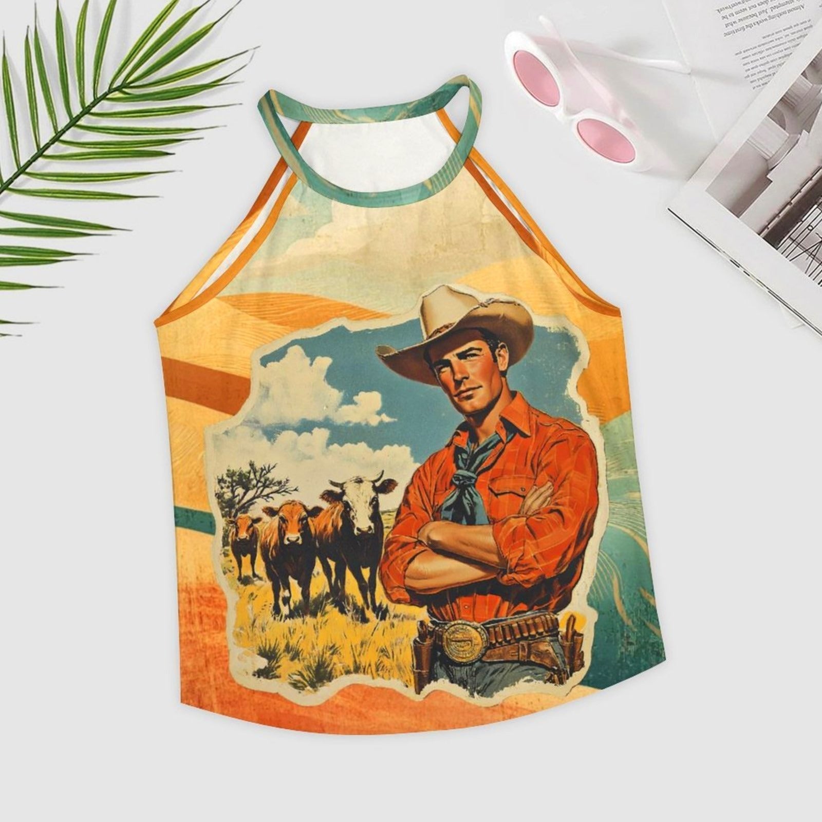 Baha Ranch Cattle Rancher Tank Top