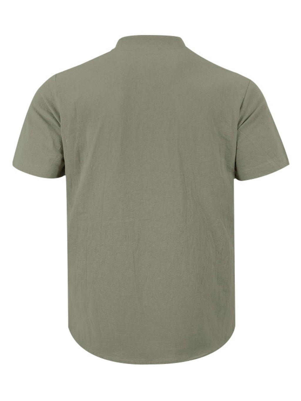 Men's Full Size Casual Short Sleeve Shirt Plus Size
