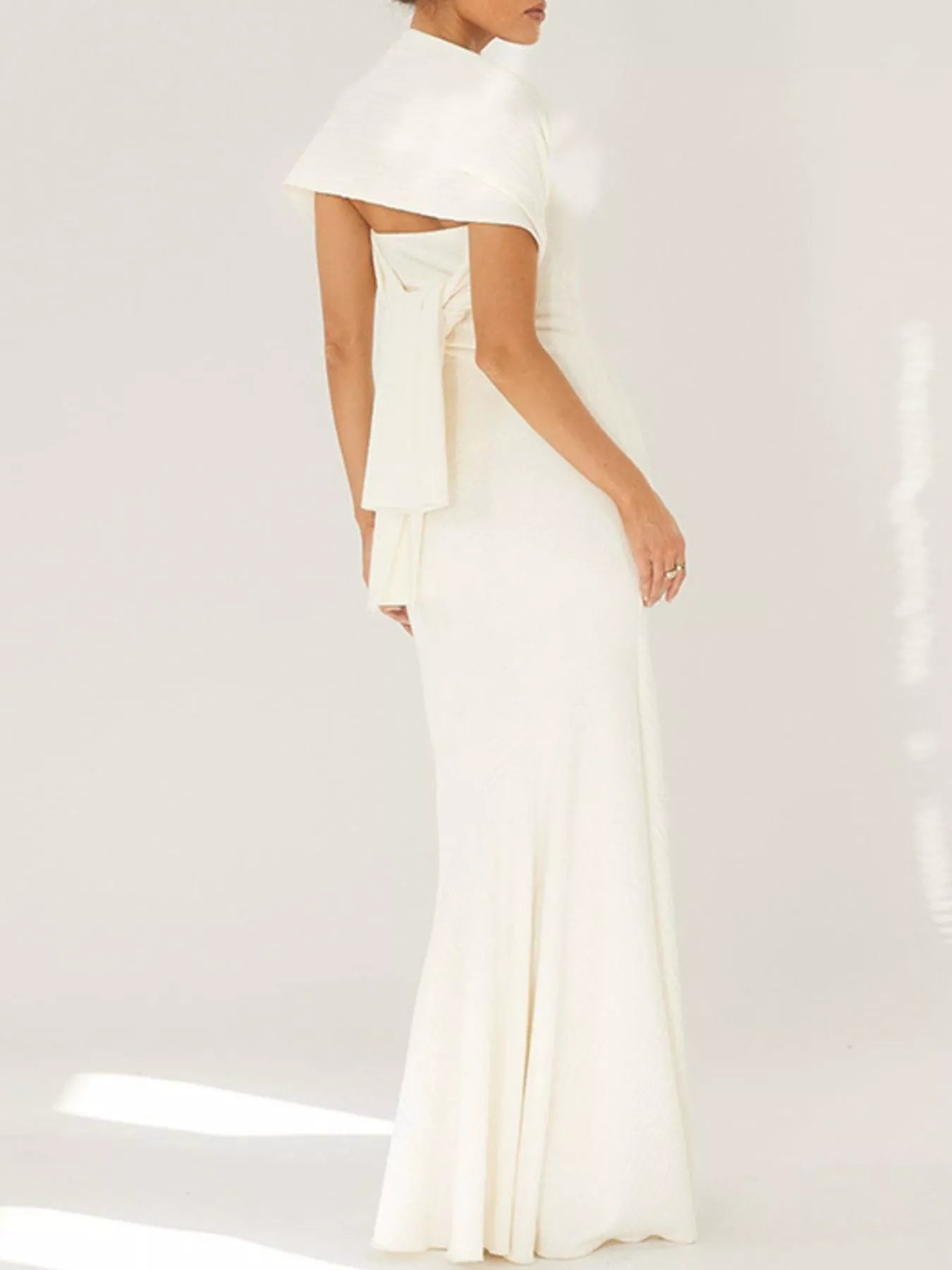 Strapless Mermaid Maxi Dress