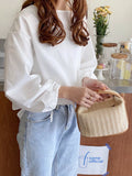 Woven Straw Crossbody Bag