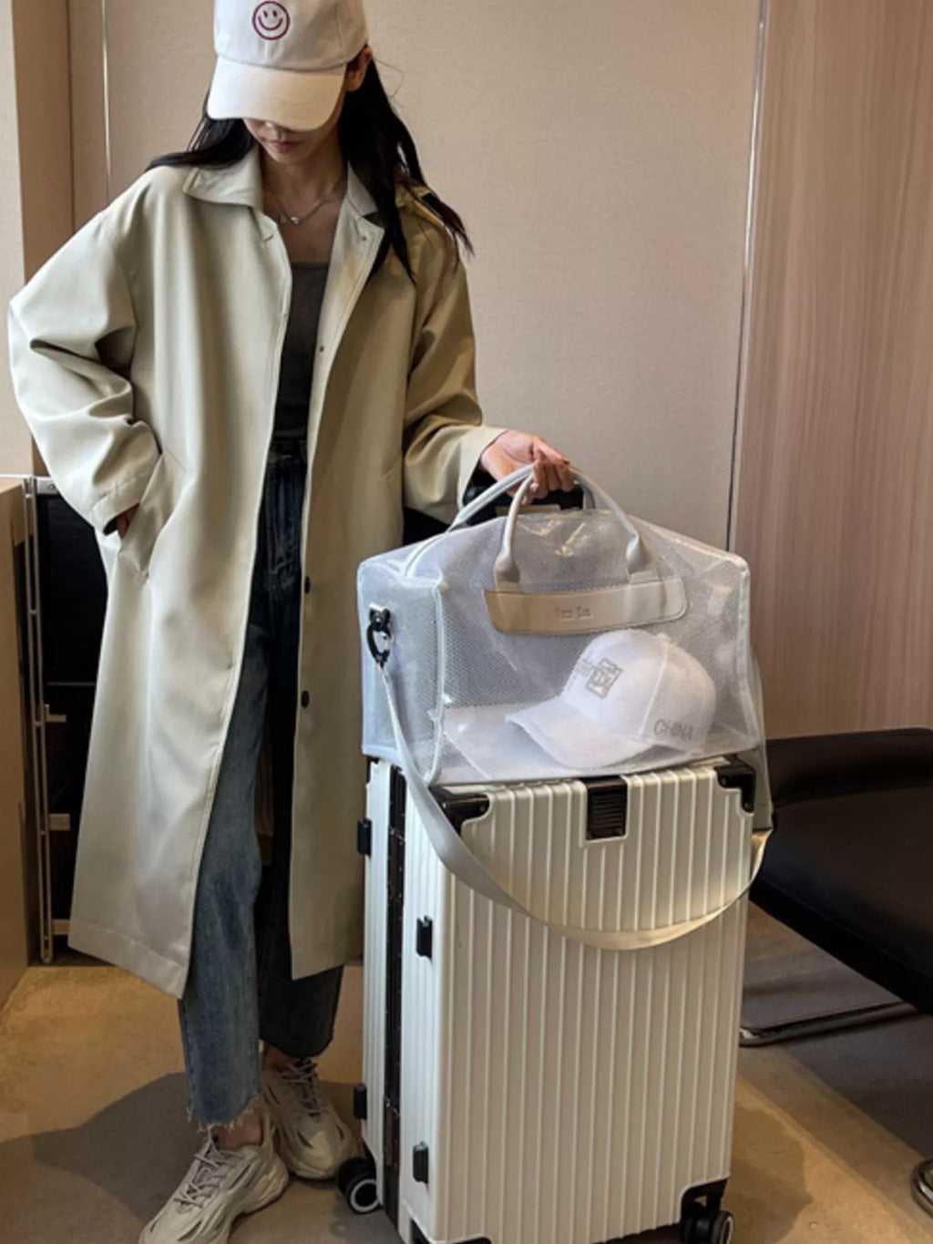 Transparent PVC Travel Bag
