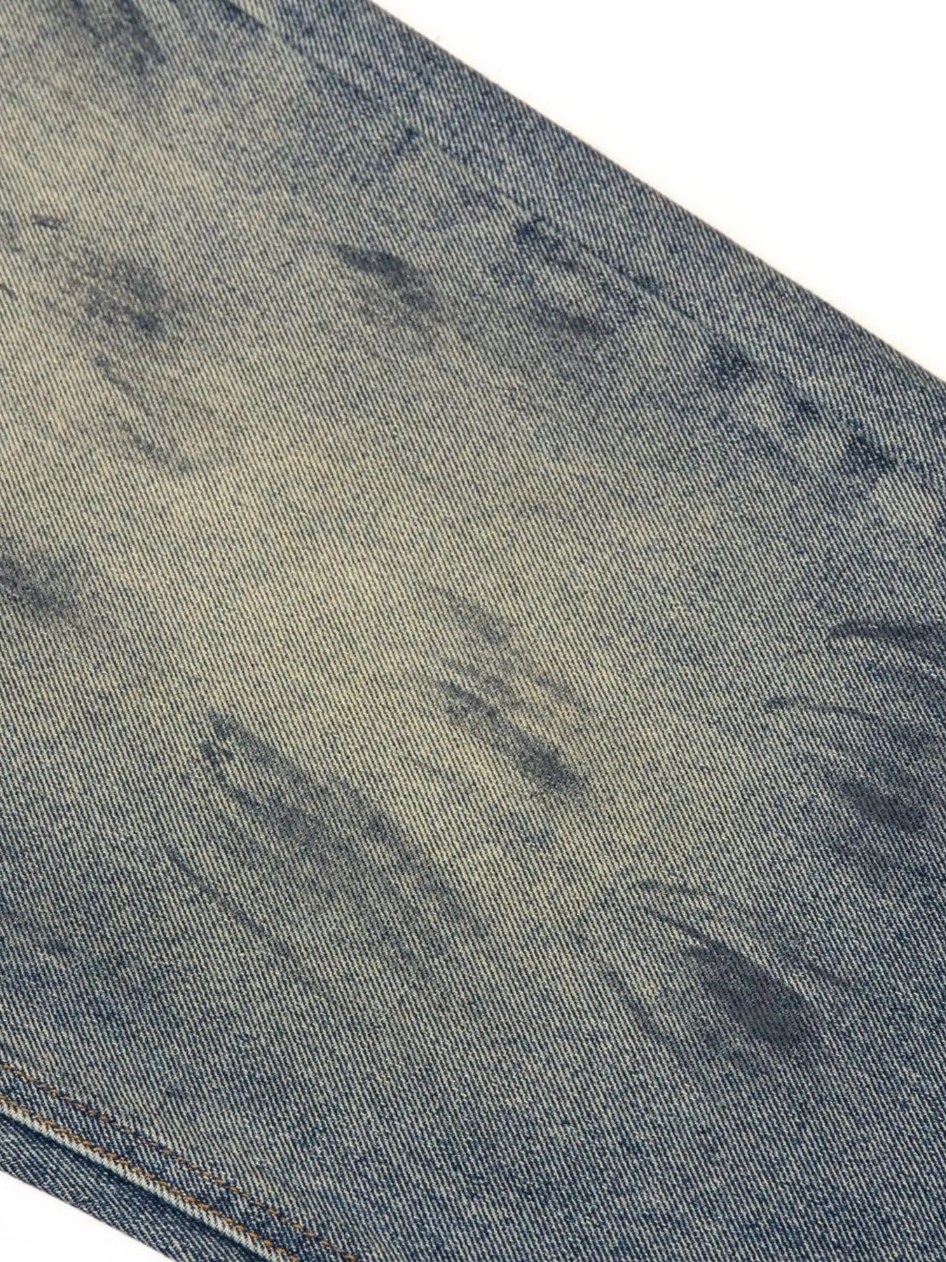 Men's Vintage Washed Wide Leg Jeans