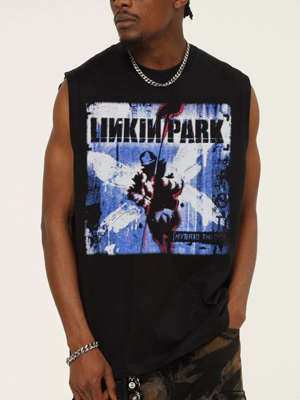 Men's Graphic Sleeveless Tank Top