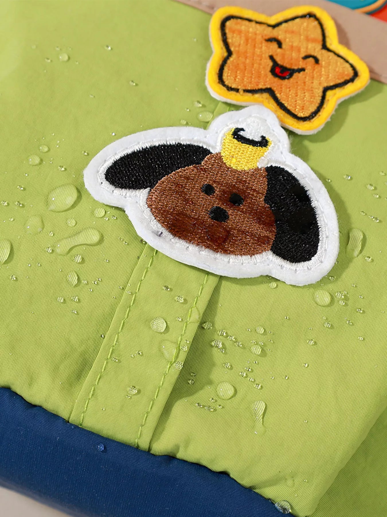 Waterproof Contrast Cartoon Crossbody Bag