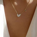 Alloy Heart Pendant Necklace