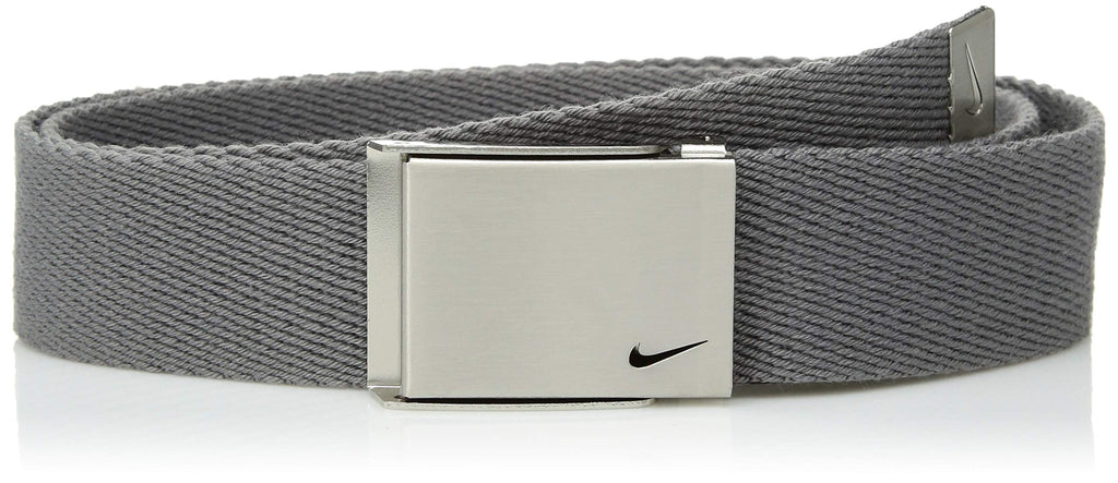 Nike Boys Big Single Web Belt Light Charcoal One Size