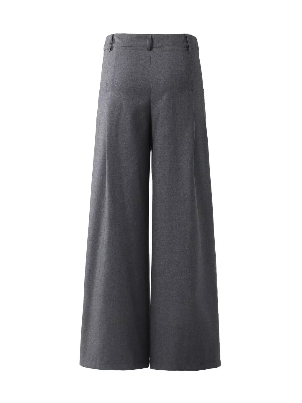 Men's Pleated Detail Wide Leg Pants