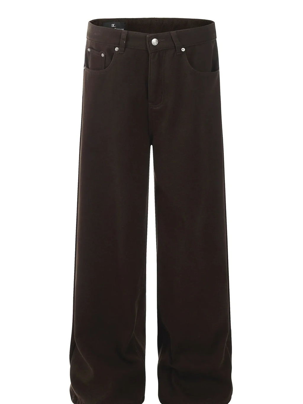 Men's Wide-Leg High-Rise Jeans