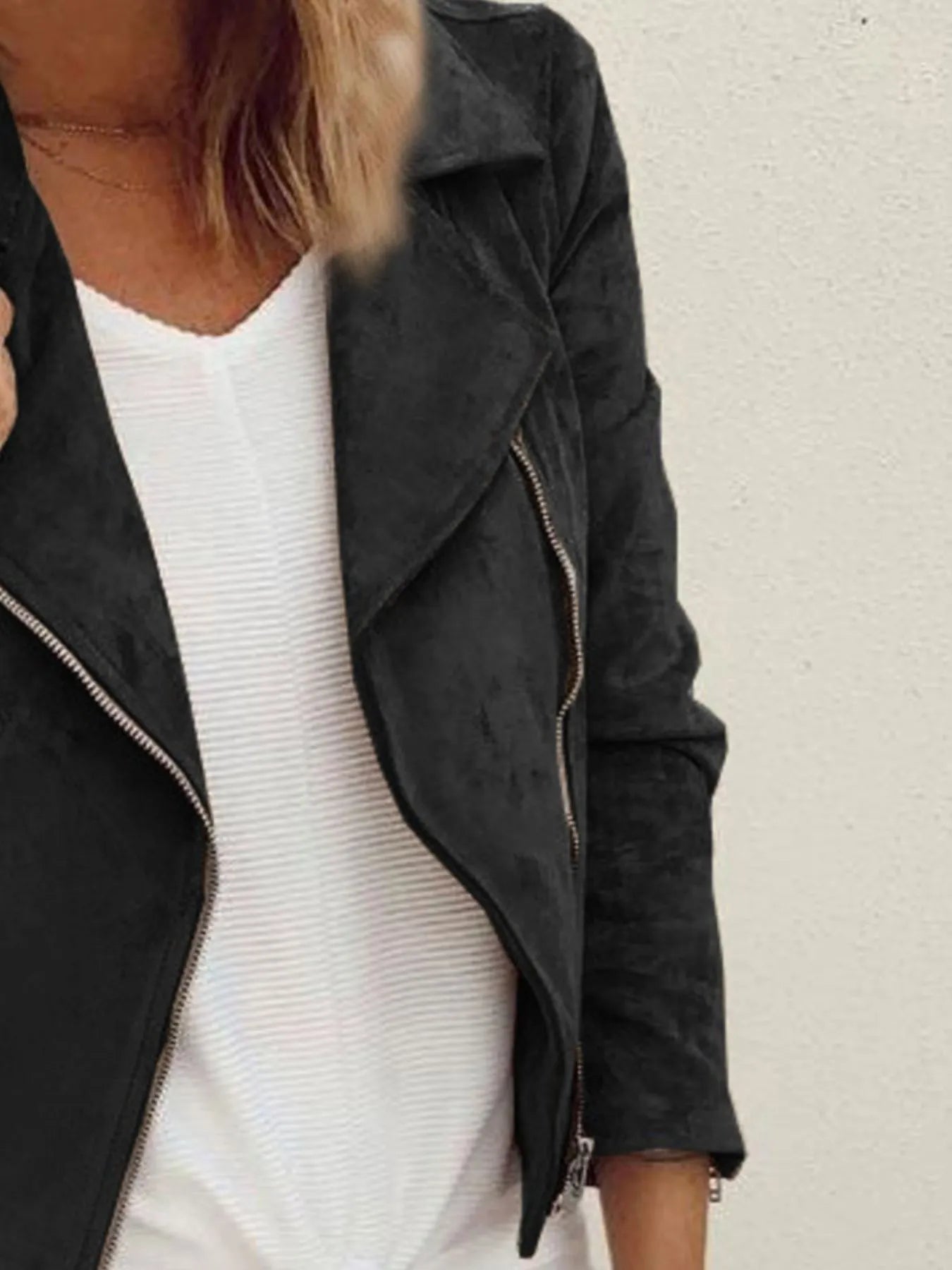 Zip Up Long Sleeve Jacket