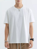 Men's Plus Size Casual Crew Neck T-Shirt