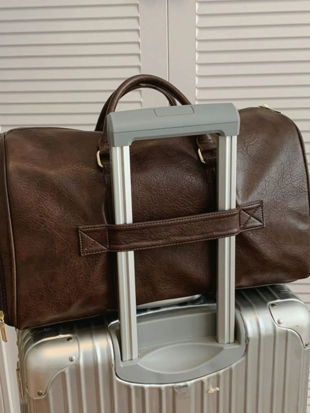 PU Leather Travel Bag