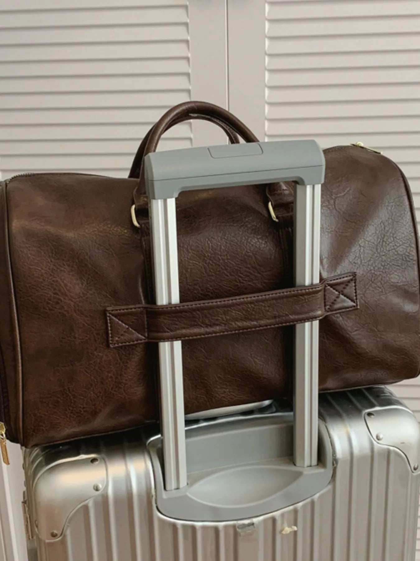 PU Leather Travel Bag