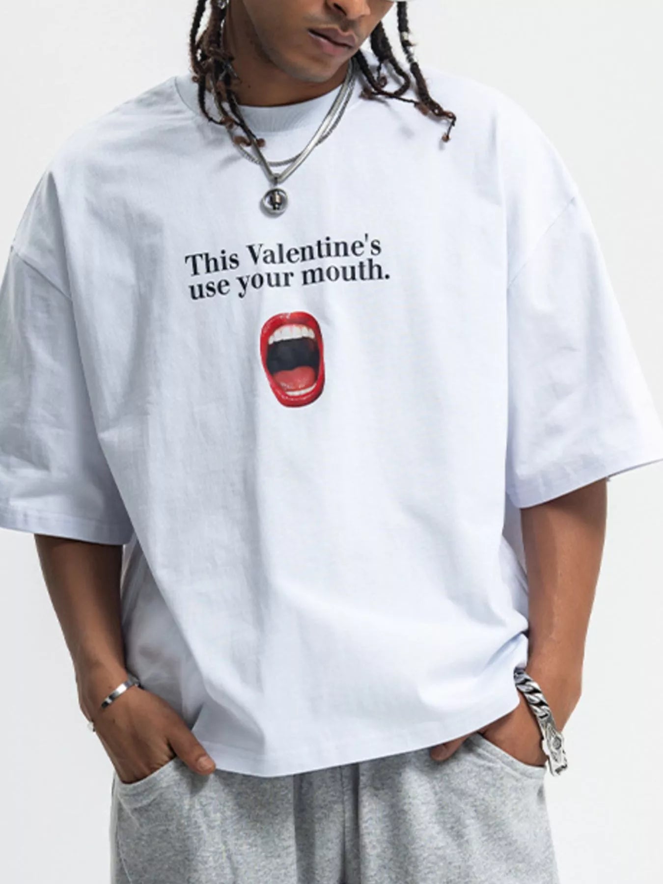 Men's Graphic Round Neck Half Sleeve T-Shirt
