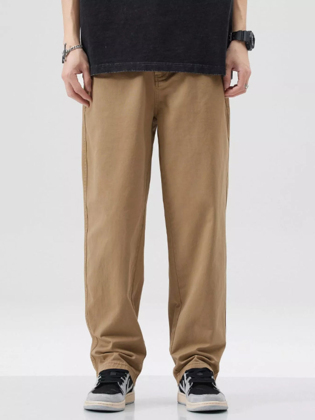 Men's Full Size Relaxed Fit Pants Plus Size