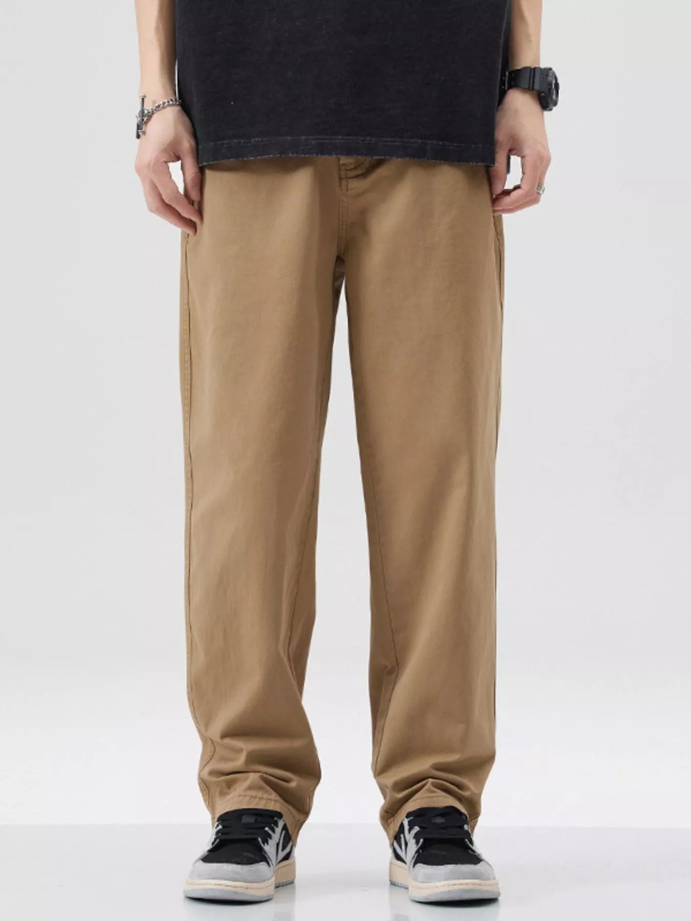 Men's Full Size Relaxed Fit Pants Plus Size