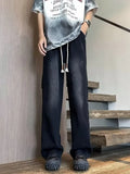 Men's Plus Size Wide Leg Jeans