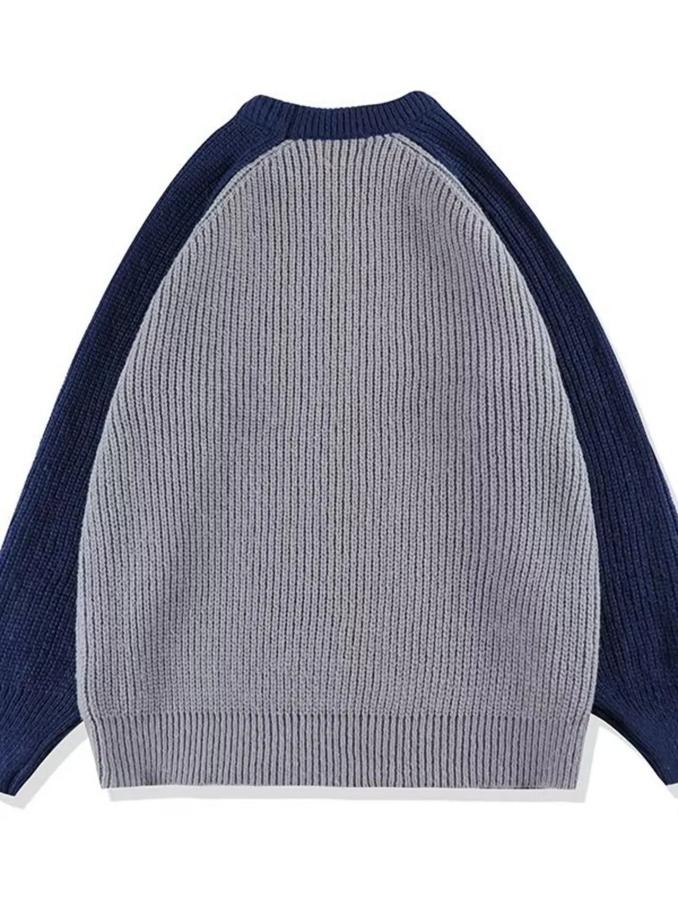 Men's Round Neck Raglan Sleeve Sweater
