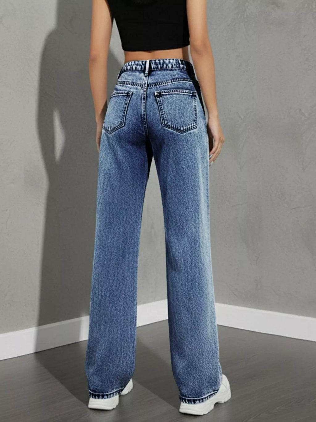 High Waist Wide Leg Jeans