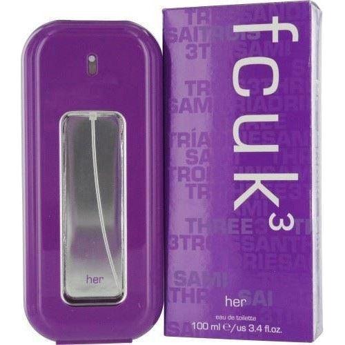 FCUK 3 HER by French Connection EDT Spray 3.4 oz For Women