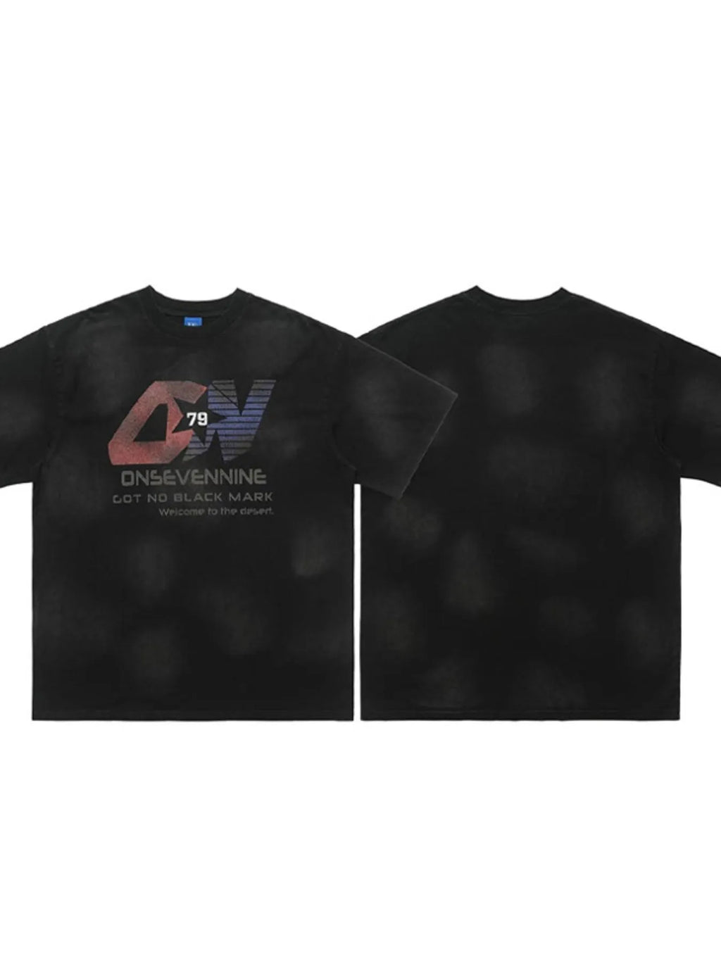 Men's Letter Round Neck Half Sleeve T-Shirt