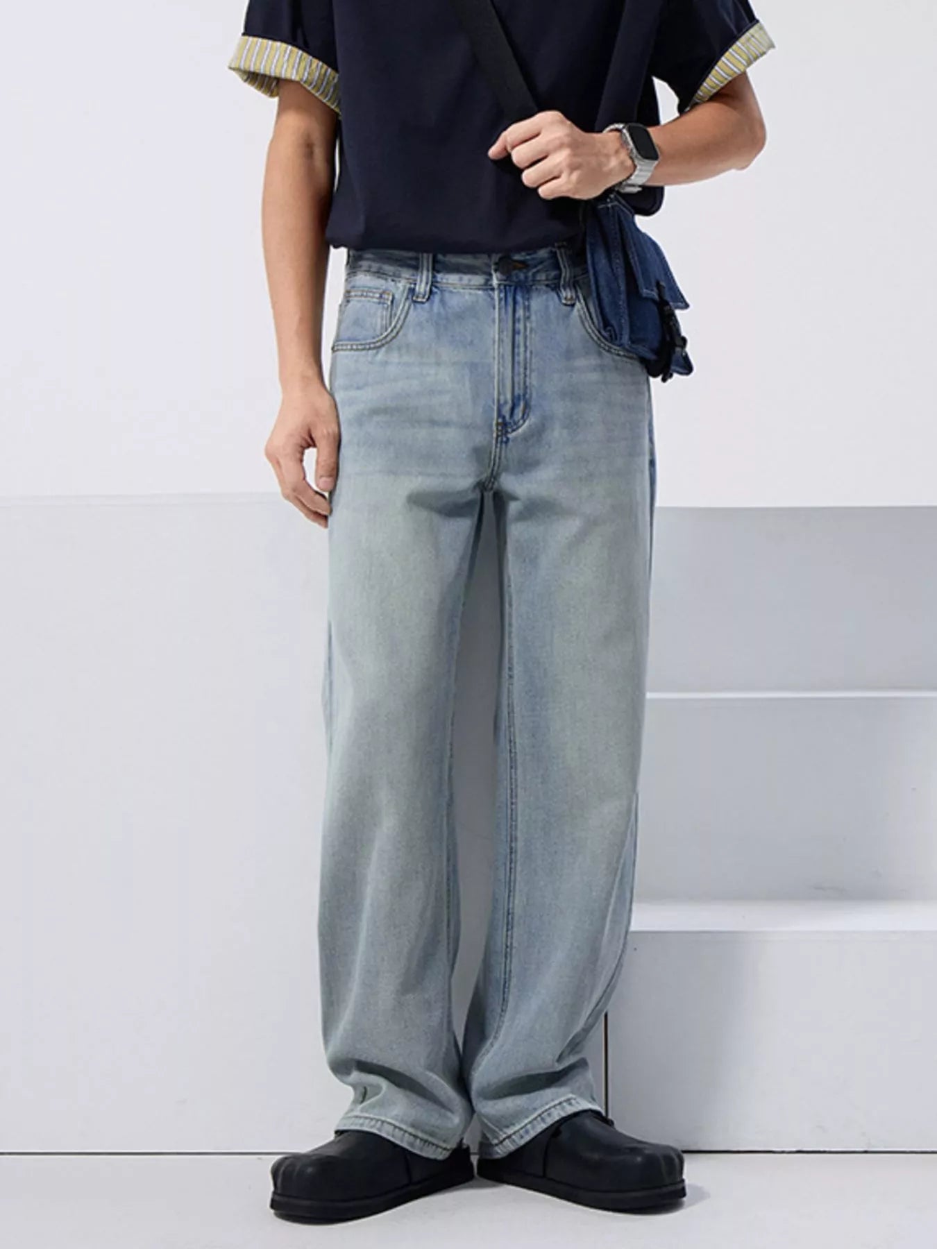 Men's Wash Relaxed Fit Jeans