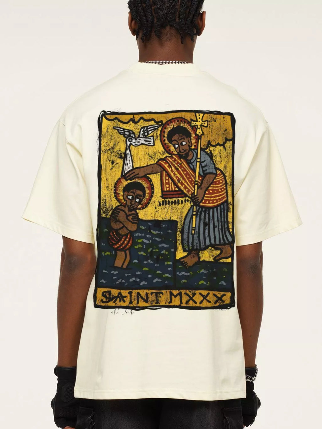 Men's Graphic Round Neck Short Sleeve T-Shirt