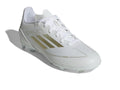 adidas F50 League Firm/Multi Ground Sneaker White/Gold Metallic/White 2.5 US Unisex Little Kid