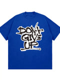 Men's Letter Graphic Crew Neck T-Shirt