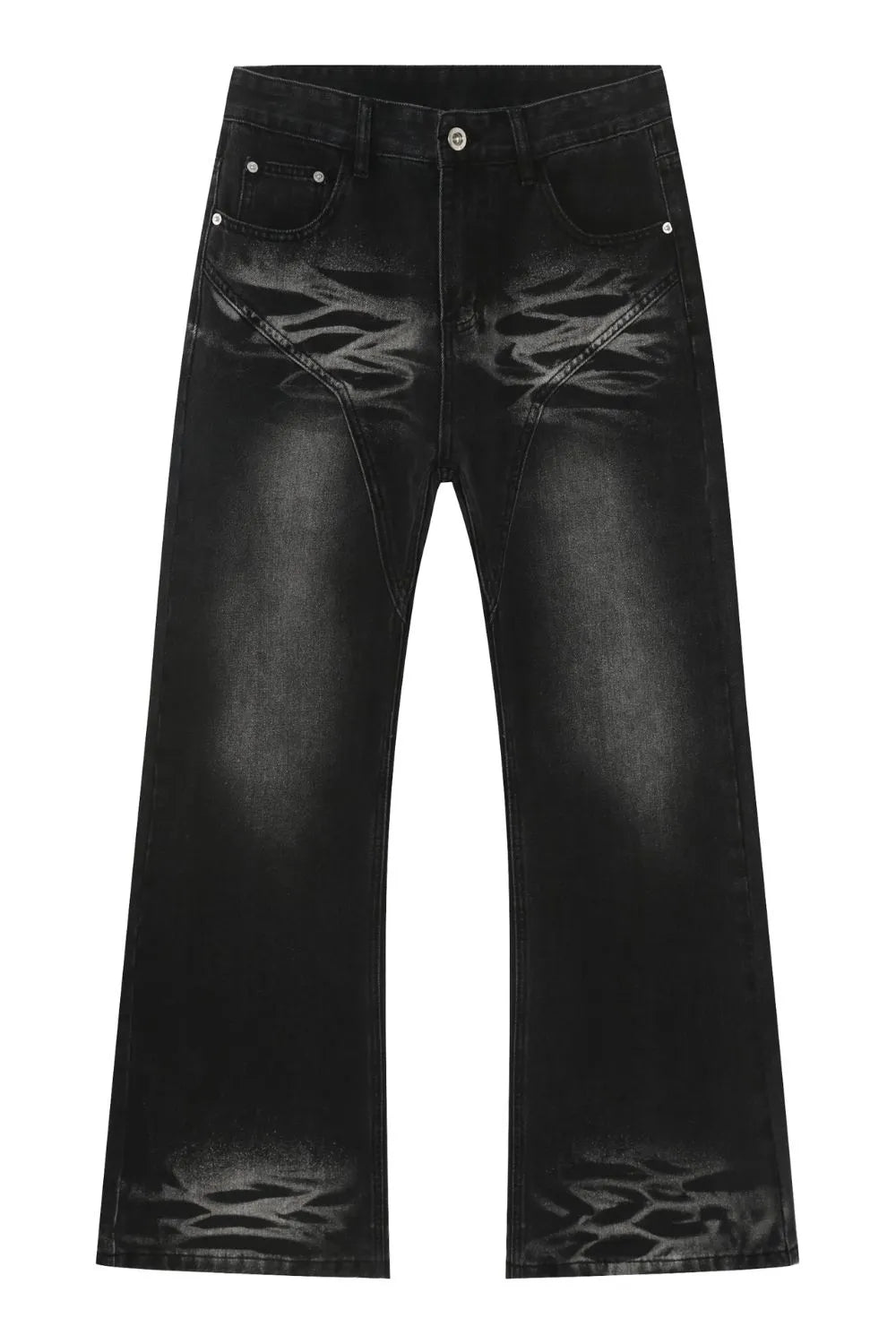 Men's Mid Rise Jeans with Pockets