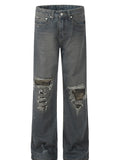 Men's Distressed Loose Fit Jeans