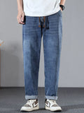 Men's Plus Size Wide Leg Jeans