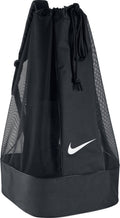 NIKE Club Team Swoosh Soccer Ball Bag - Black/Black/White 86 x 47 x 47 cm 164 l