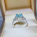 5 Carat Moissanite 925 Sterling Silver Ring