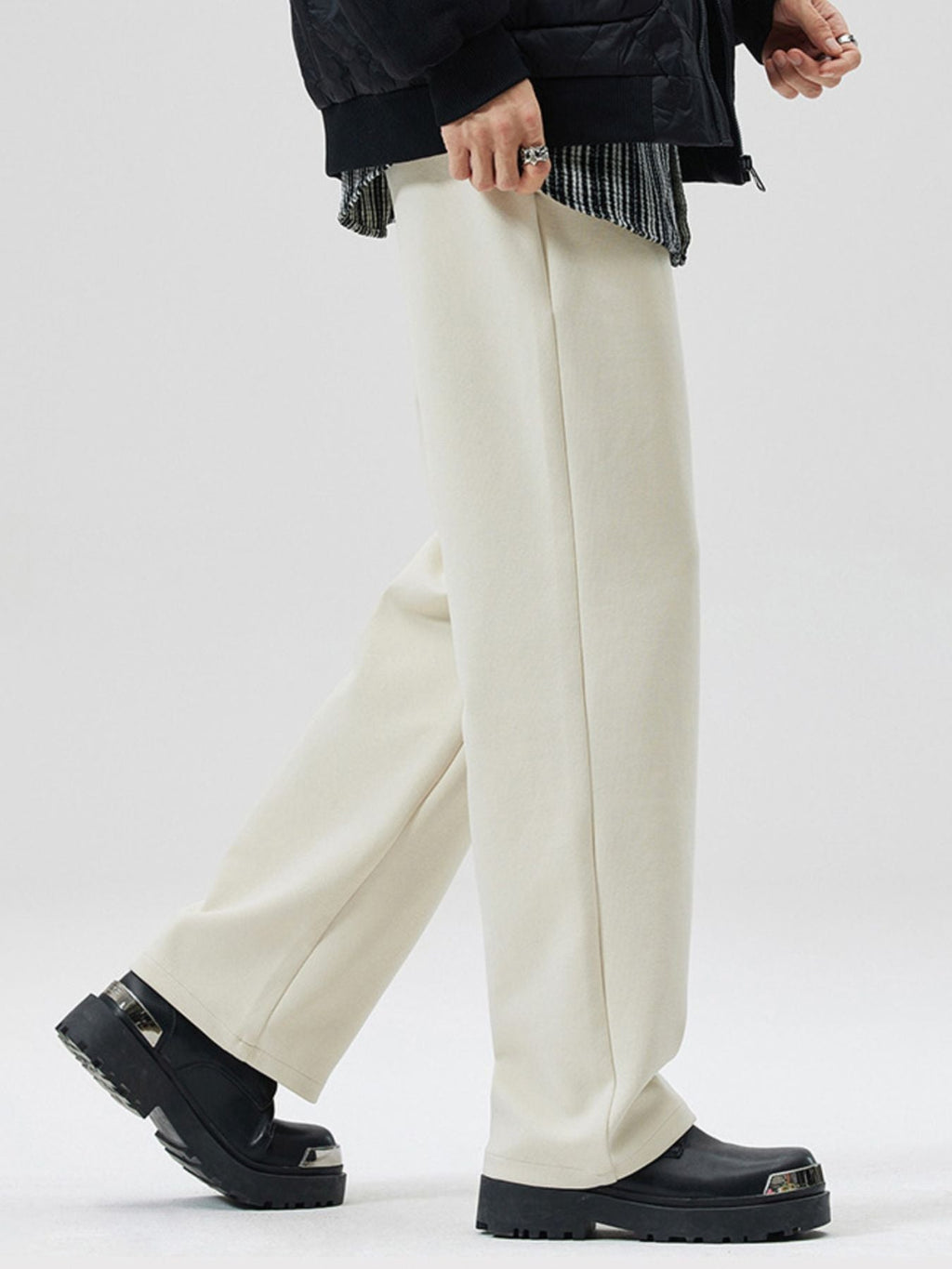 Men's Full Size Casual Loose-Fit Pants Plus Size